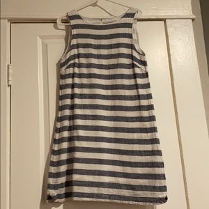 Beach Lunch Lounge Summer Linen Dress Size Small